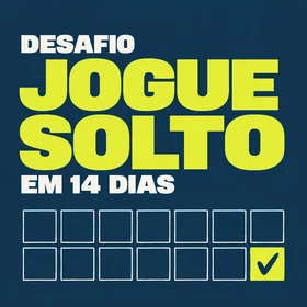Capa do Desafio Jogue Solto em 14 dias